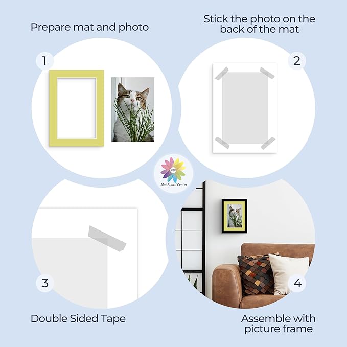 Mat Board Center, 5x7 for 4x6 Mixed Color Mats - Image 5