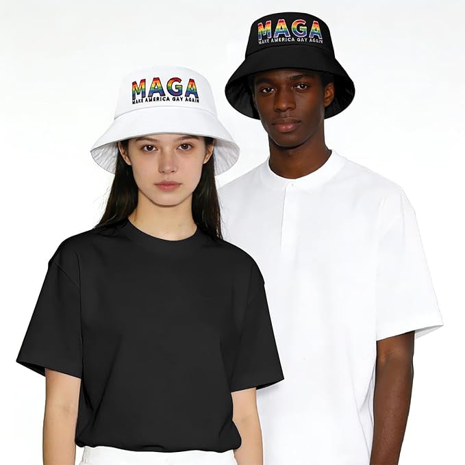 Gay Pride Rainbow Trucker Hat for Men and Women LGBT Embroidered Adjustable Washable LGBTQ Baseball Cap Gifts