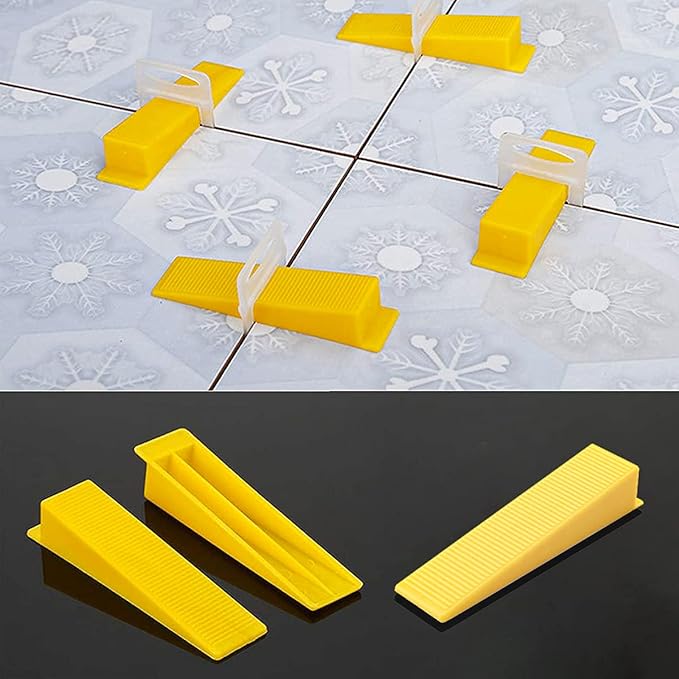 300 Pcs Reusable Leveling Wedges, Reusable Tile Leveling System Wedges - Image 4