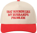 MIRMARU Two-Tone Vintage Canvas Trucker Hats for Men & Women, Adjustable Size Baseball Caps with Trendy Embroidered Design
