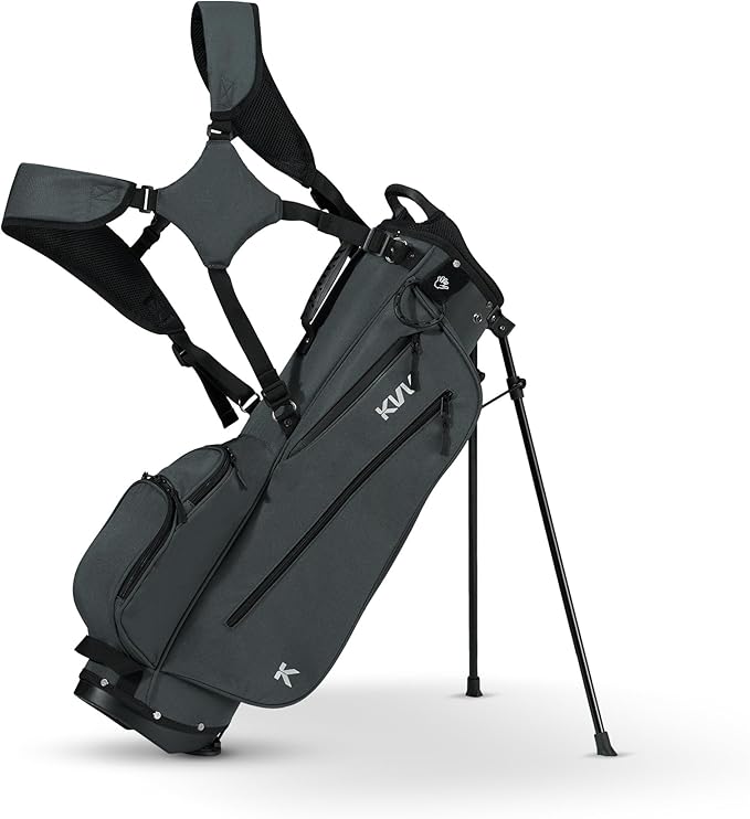 KVV Junior Golf Bag, Lightweight Golf Stand Bag for Young Players for Ages 4-6,6-8,9-12, 12 and Up
