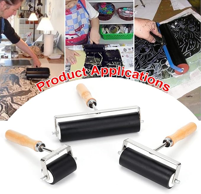3 Pack Rubber Roller - Image 5