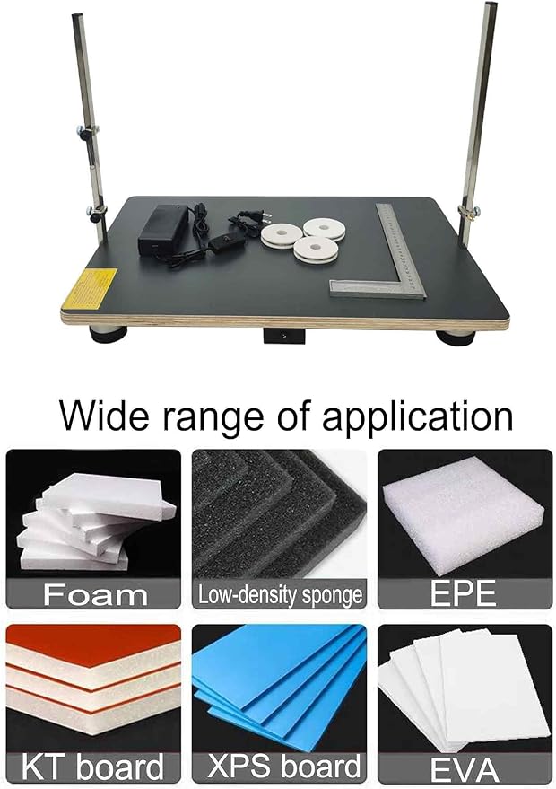 110V Hot Wire Foam Cutter, 22.8" x 15", 72W Professional Heat Cutting Machine - Image 4