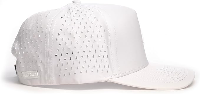 BRIMZ Outdoor Performance Hat - Water & Sweat Resistant Hats - Breathable & Moisture-Wicking Snapback