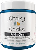 Chalky Chicks 8 Fl Oz Matte Midnight Chalk Paint by ChalkyChicksFurniturePaint