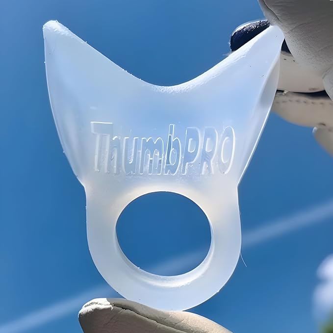 ThumbPRO Baseball Thumb Guard - Batting Aid & Grip Enhancer - Reduces Sting, Improves Swing - for Baseball & Softball - All Levels, Left/Right Hand - 3 Sizes