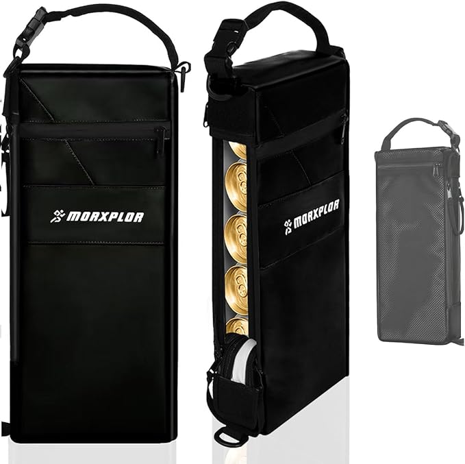 Golf Cooler Bag - 6 Can Insulated Beer Sleeve Soft Cooler,Golf Cart Accessories,Golf Club Bag Accessories