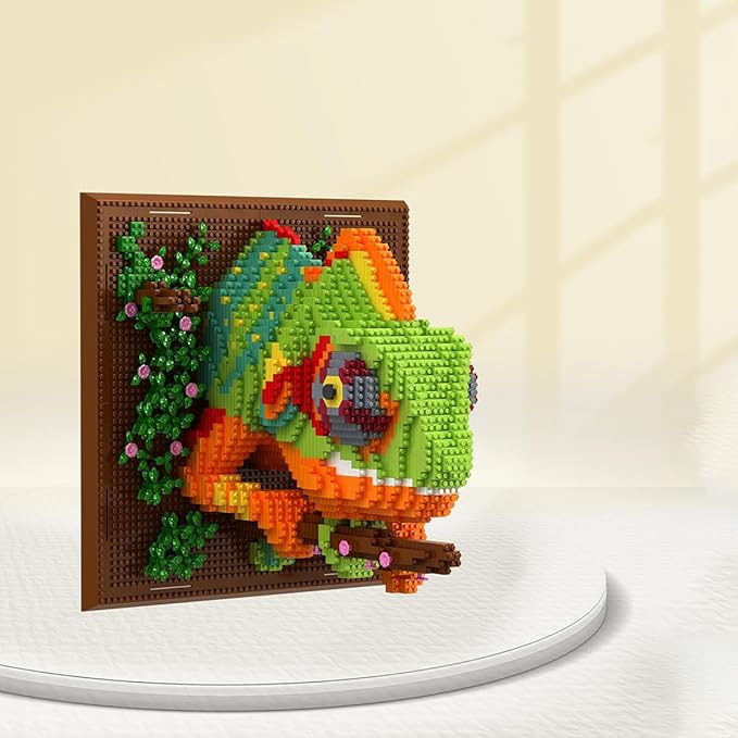BDYDT Wall Art Chameleon Building Blocks Set; A Wall Decor Set - Image 2