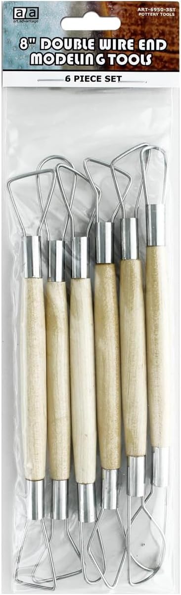 Art Advantage Double Wire End Modeling Tool Set 8" by ArtAdvantage