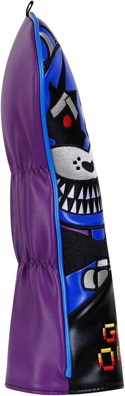 Big Crazy Golf Headcovers - Funny Golf Club Covers - Driver Headcover with Tour Grade PU Leather - Golf Driver Headcover, Waterproof Golf Head Covers, Soft Lining Golf Gift