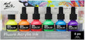 Mont Marte Acrylic Ink Premium 6pc x 20ml, Acrylic Inks by MontMarte