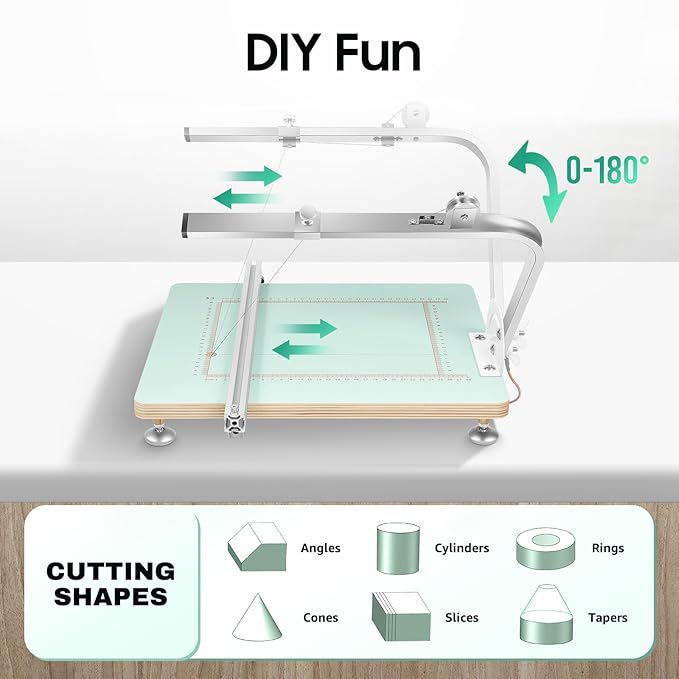 Foam Cutting Machine, 72W Hot Wire Foam Cutter Working Table Electric Hot Wire - Image 4