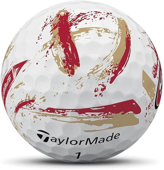 TaylorMade Golf Speed Soft Ink NFL Golf Balls