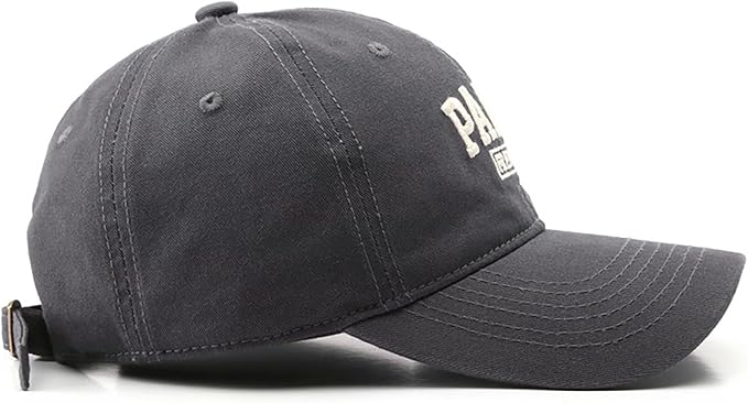 Paris Hat Unisex Baseball Cap Soft Sun Hat Adjustable Trucker Cap