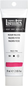 Liquitex Professional Heavy Body Acrylic Paint, 2-oz Tube, Medium Magenta by Liquitex