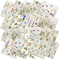Hahafelt 10Pcs 18"x22" Wildflower Fat Quarter Floral Quilting Fabric Bundle