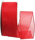 Ribbon Bazaar Sheer Organza Wired Ribbon by RibbonBazaar
