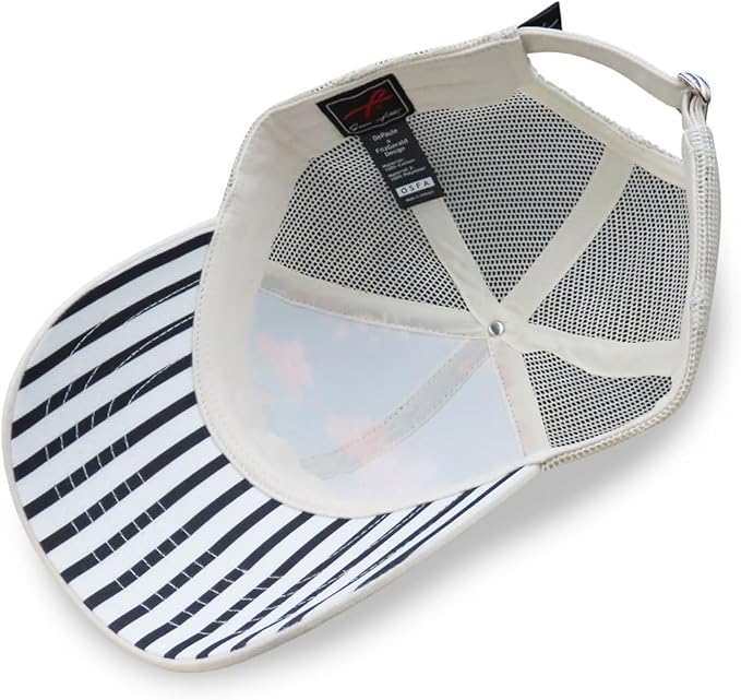 Baseball Cap for Women in Cute Dad Hat Design with Mesh to Stay Cool at The Beach in Summer