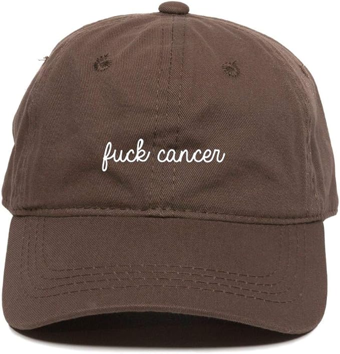 DSGN By DNA Fuck Trump Embroidered Baseball Cap Cotton Adjustable Dad Hat