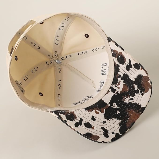 MIRMARU Two-Tone Vintage Canvas Trucker Hats for Men & Women, Adjustable Size Baseball Caps with Trendy Embroidered Design