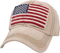 KBETHOS Flag USA America Military Thin Blue Line Thin Red Line Vintage Distressed Baseball Cap Dad Hat Unisex Adjustable…