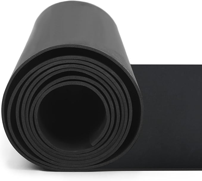 Frienda 35 x 118 Inch Large Eva Foam Sheet Black Eva Foam Cosplay Foam Padding by Frienda