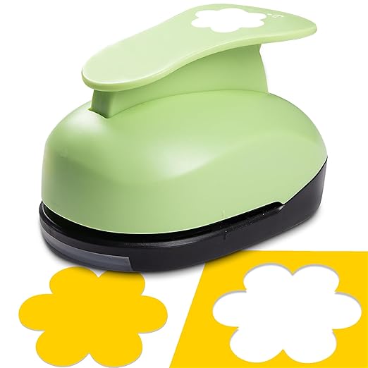 Flower Hole Punch 3 inch Punch Flower Craft Paper Puncher Flowers Scrapbooking by HKKYOArtsCrafts