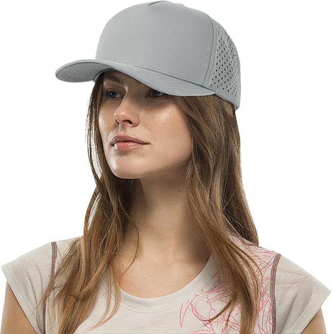HH HOFNEN Quick Dry Baseball Cap Mesh Snapback Hat Sun and Rain Protection Golf Ball Cap for Men Women