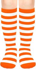 Olreco 1 Pack Toddler Kids Youth Soccer Socks Girls Boys Baseball Socks Youth Knee High Softball Football Accessories Cotton