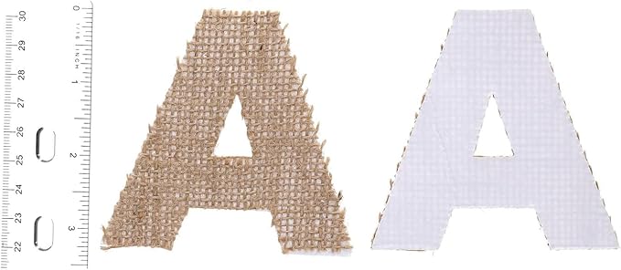 Leisure Arts Adhesive Letters Burlap - Image 7