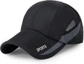 Running Hat Mesh Baseball Cap Unstructured Sports Cap Outdoors Sun Hat for Men Women