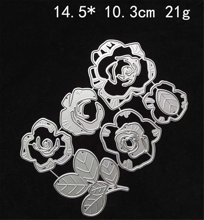 Cutting Dies Metal Stencils Scrapbooking Tools Flowers Lace Frame DIY Embossing - Image 7