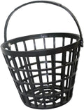 SM SunniMix Unbreakable Golf Ball Basket, Golfball Container with Handle Ball Holder Contains 25/50/100 Balls Range Accessories