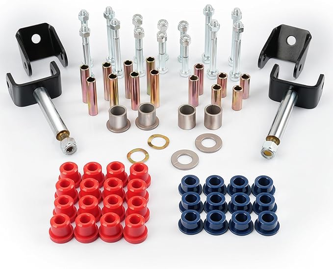 Club Car DS Deluxe Golf Cart Front and Rear End Repair Bushing Kits, Club Car Front End Rebuild Kit for Club Car DS 1993-Up