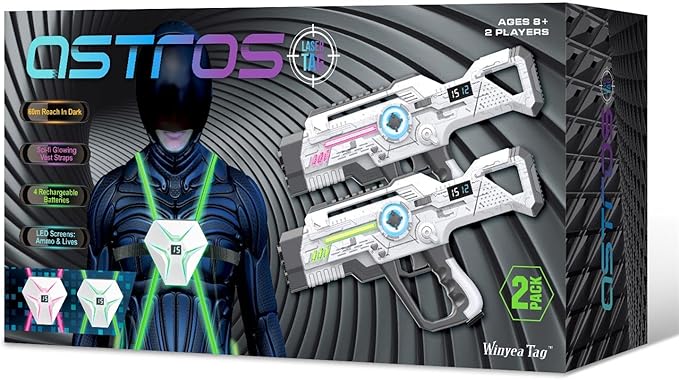 Laser Tag Rechargeable, Lazer Tag Game Set of 2 by WinyeaTag