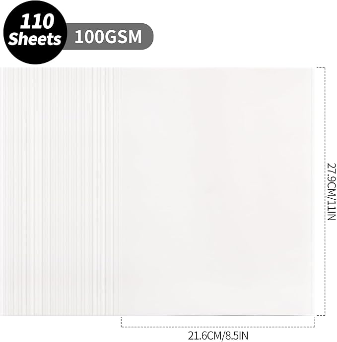 110 Sheets Transparent Vellum Paper - Image 2