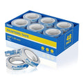 Blue Painters Tape 1 Inch Bulk, 48 Roll Painting Tape Blue Masking by Peoin