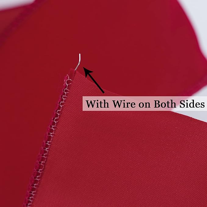 MEEDEE Red Velvet Ribbon - Image 3