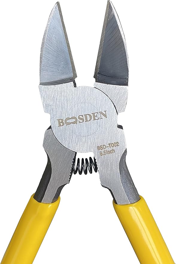 Wire Cutters 5 Pack, 6 inch Flush Cutters, BOOSDEN Spring Loaded Cutting Pliers - Image 8