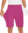 JWM Mens 7"/9" Stretch Golf Shorts - Lightweight Hybrid Casual Dress Work Flat Front Shorts with 5 Pockets Quick Dry UPF50