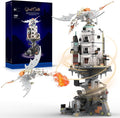 WINNER SPACE Lighting Magic Castle Wizarding Bank Building Sets, Magic Castle by WINNERSPACE
