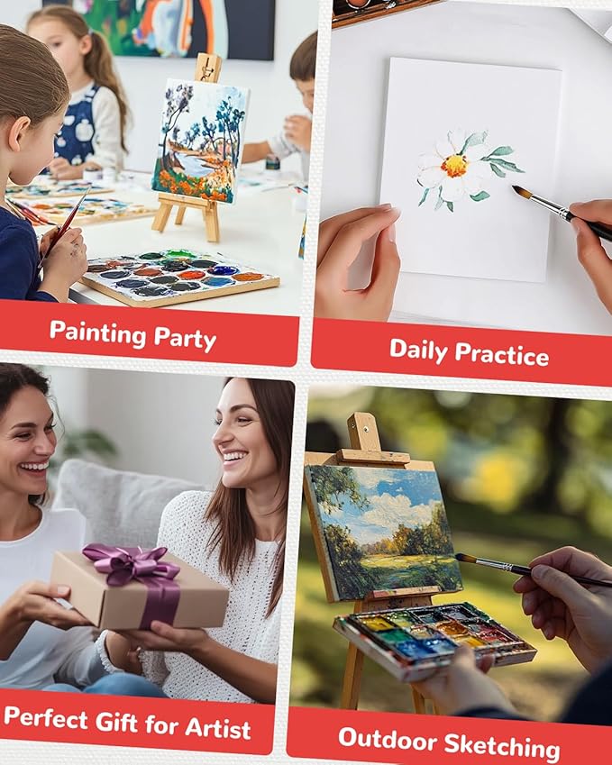 Canvas Boards for Painting 36 Pack, 5x7 Inch Painting Canvas Panels, 100% - Image 5