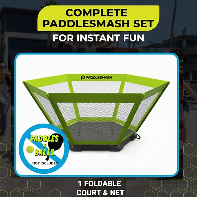 PaddleSmash - Pickleball Yard Game As Seen on Shark Tank - Beach, Tailgate & - Image 2