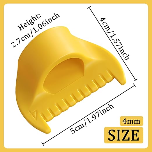 1 PCS 4mm Edge Lock Seam Guide, Mini Sewing Finger Ruler - Image 2