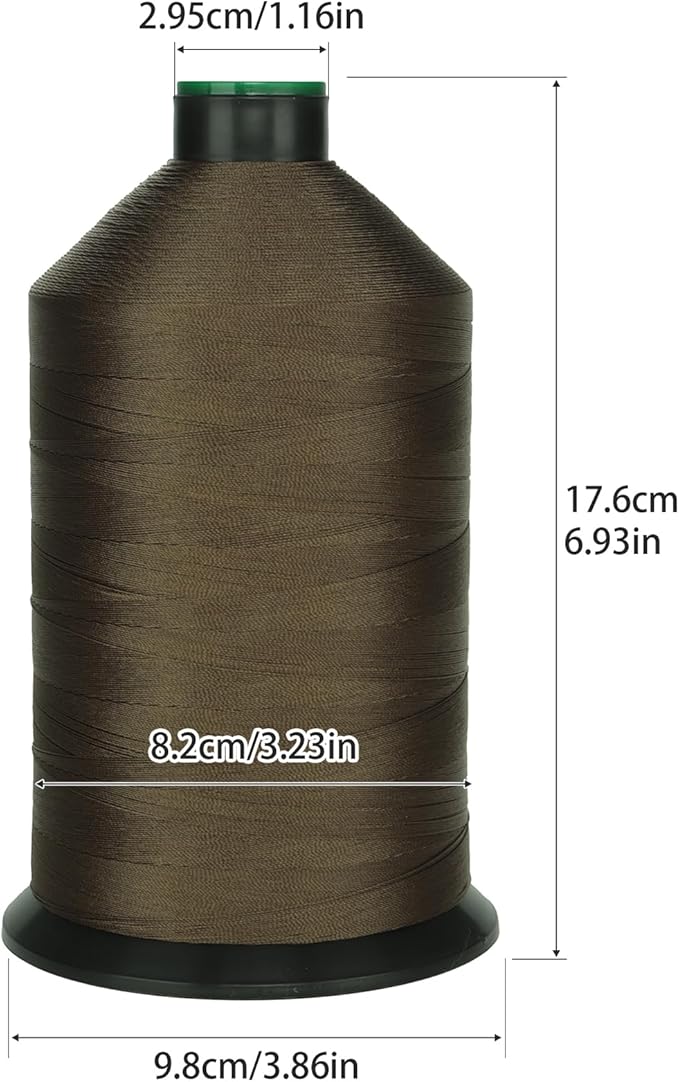 Extra Strong Bonded Nylon Thread #92 Tex90 – 16 OZ, Versatile Stitching Solution - Image 2