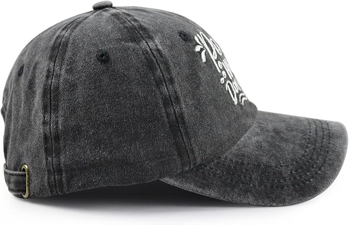 Pool Hair Don't Care Hat, Funny Adjustable Embroidered Pool Decor Baseball Cap for Women Men