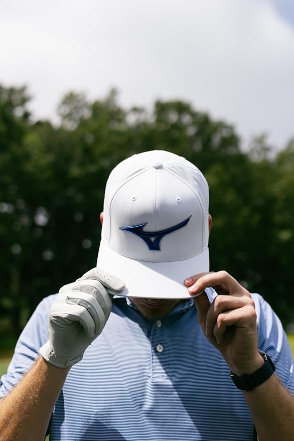 Mizuno Golf Tour Flat Snapback Hat