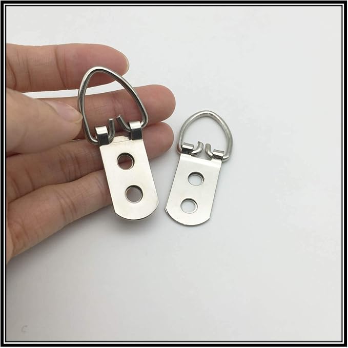 40 Pack D-Ring Steel Picture Hangers Heavy Duty - Image 6