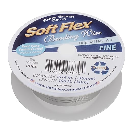 Soft Flex 21 Strand Beading Wire by SoftFlex