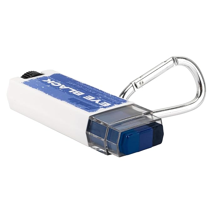 Franklin Sports Eye Black Stick - Baseball Softball + Football Eye Black for Kids + Adults - Sun Glare Reduction - Blue Fusion